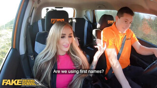 Fake Driving School - Daisy Lee cidázza az oktatót