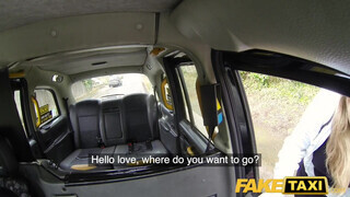 Fake Taxi - Gigászi keblű fiatal szuka a hátsó ülésen