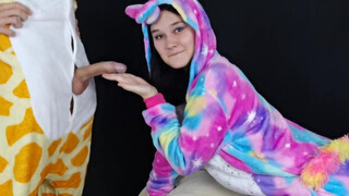 Kate Koss - Cosplayes csajszi fügyit szop