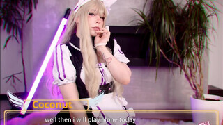 MollyRedWolf - Cosplayes nőci falloszt szop