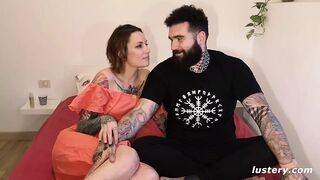 Silvia alázatos orálozása desmond hímvesszőjén latina hőn